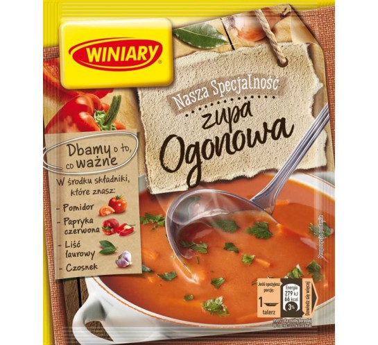WINIARY - ZUPA OGONOWA 40G.