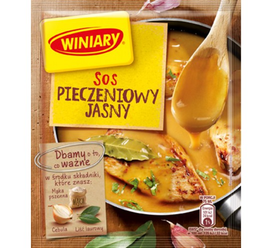 WINIARY -  SOS PIECZENIOWY JASNY 27G