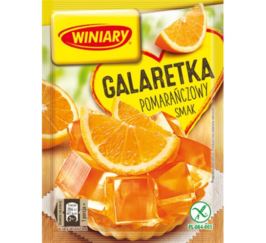 WINIARY - GALARETKA POMARAŃCZOWA 75G