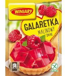 WINIARY - GALARETKA MALINOWA 75G