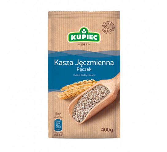 KUPIEC - KASZA JĘCZMIENNA PĘCZAK 400G.