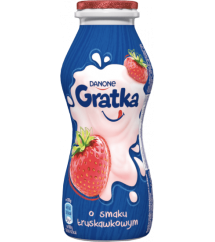 Danone-jogurt gratka drink truskawka 170g