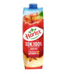 HORTEX - SOK JABŁKOWY 1L.