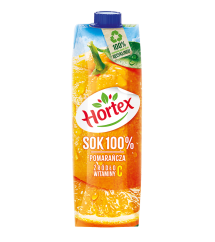 HORTEX - SOK POMARAŃCZOWY 1L.